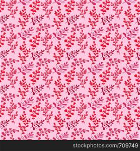 Floral seamless pattern. Cute vector background inn pink color. Textile print or packaging design.. Floral seamless pattern. Cute vector background inn pink color. Textile print or packaging design
