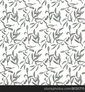 Floral seamless pattern for textile