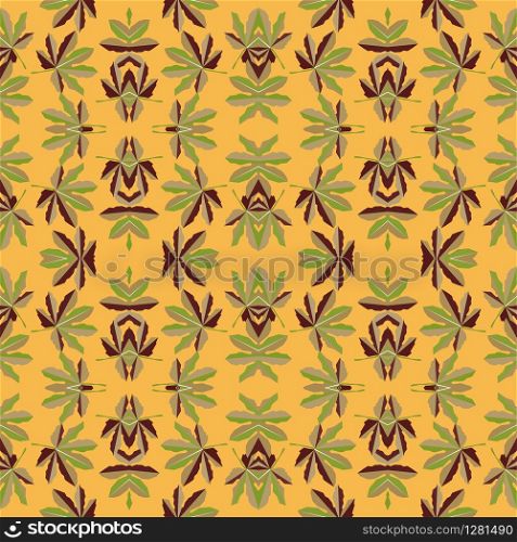 Floral seamless pattern in traditional russian style Khokhloma traditional ornaments. seamless pattern with flowers and leaves hohloma style