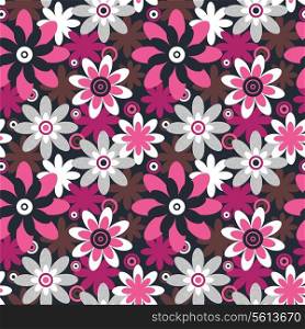 Floral seamless pattern. Seamless pattern can be used for wallpaper, pattern fills, web page background, surface textures.