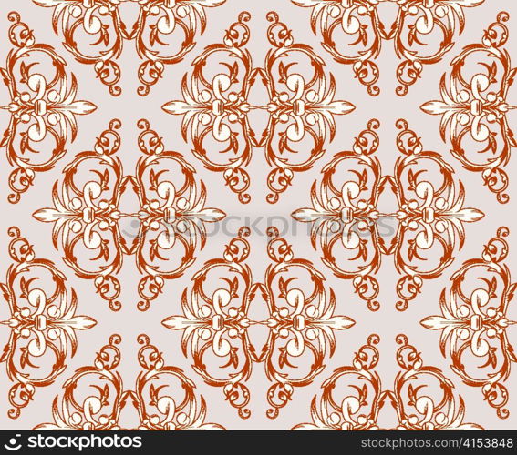 floral seamless pattern vector illustration