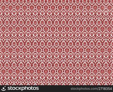 floral seamless texture, abstract pattern; vector art illustration