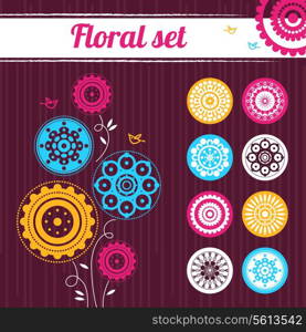 Floral set