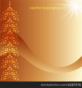 floral vector background four