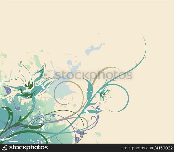 floral watercolor illustration