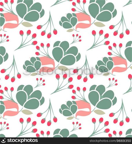Floral with patterns Royalty Free Vector Image