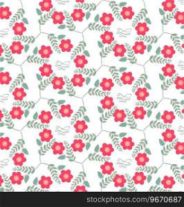 Floral with patterns Royalty Free Vector Image