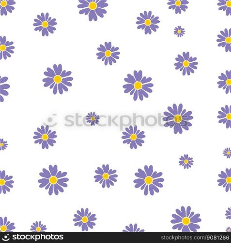 flower background vector illustration template design