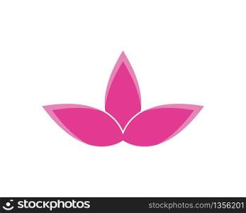 Flower beauty spa logo template