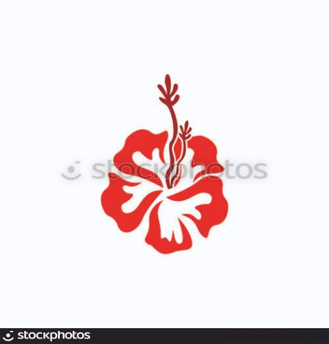 Flower beauty spa logo vector illustration