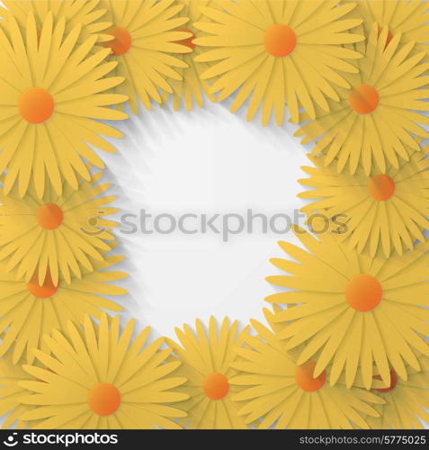 flower chamomile background