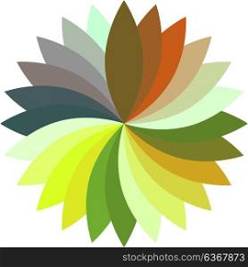 Flower color lotus silhouette for design illustration. Flower color lotus silhouette for design illustration.