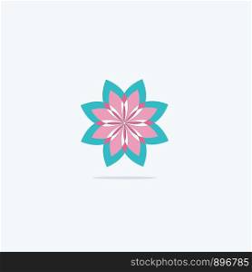 flower design vector for spa boutique beauty salon cosmetician shop yoga class luxury hotel and resort.