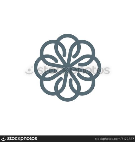 Flower, Floral Ornamental Logo Template Illustration Design. Vector EPS 10.