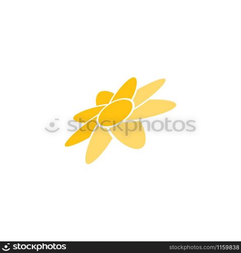 Flower graphic design template vector isolated illustration. Flower graphic design template vector isolated