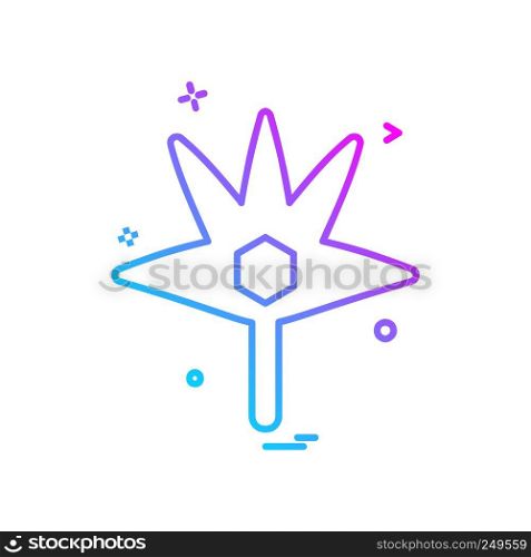 Flower icon design vector