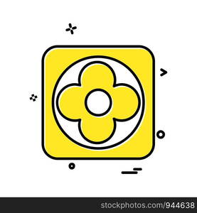 Flower icon design vector