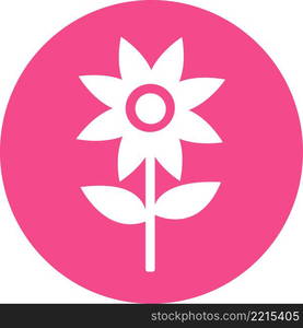 Flower icon flora sign symbol design