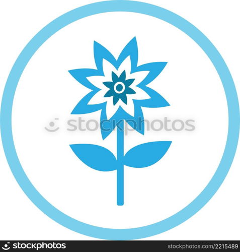 Flower icon flora sign symbol design