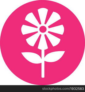 Flower icon sign symbol design