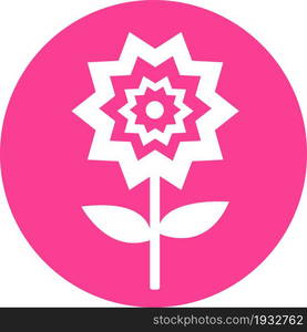 Flower icon sign symbol design