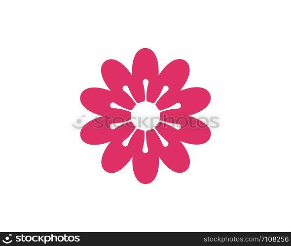 flower icon vector illustration design template