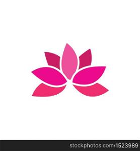 flower logo template vector design