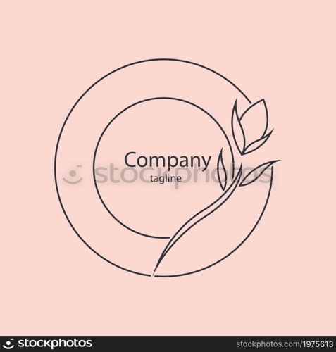 Flower logo template vector icon design