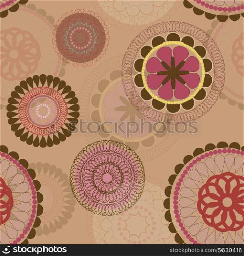 flower pattern background seamless . EPS 10.