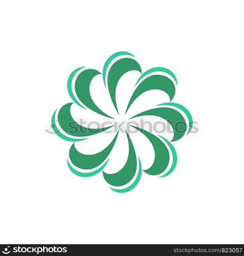Flower Pattern Logo Template Illustration Design. Vector EPS 10.