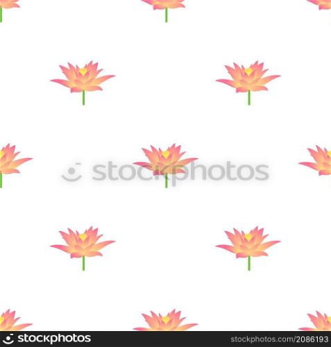 Flower pattern seamless background texture repeat wallpaper geometric vector. Flower pattern seamless vector