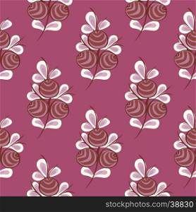Flower seamless pattern background.. Flower seamless pattern background. Vector texture Floral backgrounds.