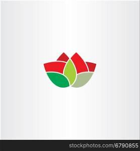 flower symbol illustration vector icon element abstract