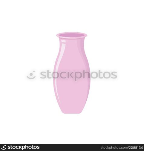 flower vase icon vector element design template web