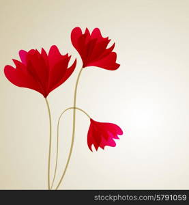 Flower vector background