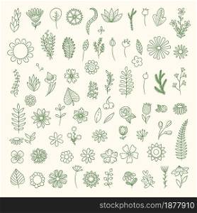Flowers drawn. Minimalistic bouquet organic flowers leaves branches simple tattoo vector templates oriental collection. Blossom drawing flower, wedding sketch botanical illustration. Flowers drawn. Minimalistic bouquet organic flowers leaves branches simple tattoo vector templates oriental collection