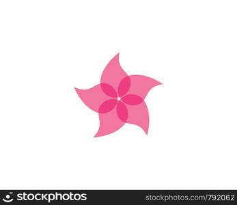 flowers logo Template icon