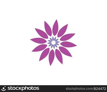 Flowers logo Template icon