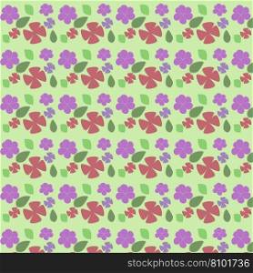 Flowers pattern Royalty Free Vector Image