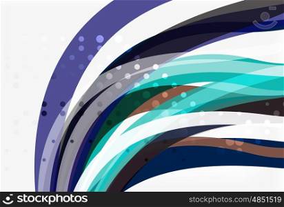 Flowing abstract background. Flowing abstract background. Vector template background for workflow layout, diagram, number options or web design