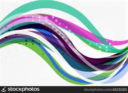 Flowing abstract background. Flowing abstract background. Vector template background for workflow layout, diagram, number options or web design