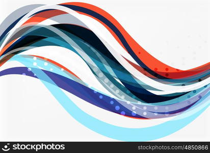 Flowing abstract background. Vector template background for workflow layout, diagram, number options or web design