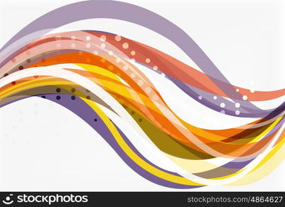 Flowing abstract background. Vector template background for workflow layout, diagram, number options or web design