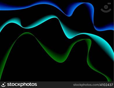 Flowing abstract background with a wave design and copy space