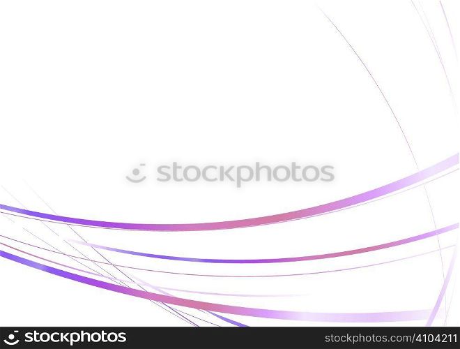 flowing purple and white background image with copyspace