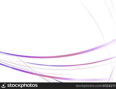 flowing purple and white background image with copyspace