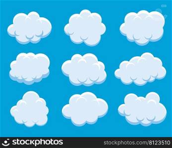 fluffy cloud set