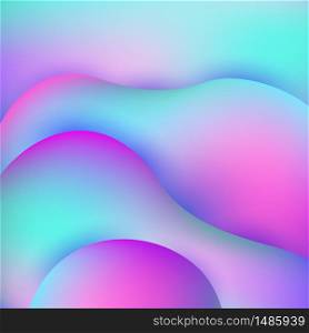 fluid abstract background, illustration in vector format