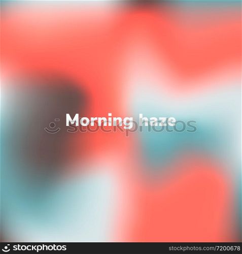Fluid background, square blurred background, gradient, vector illustration. Living coral. Pink. Grey. Blue Color of the year 2019. Fluid background, square blurred background, gradient, vector il