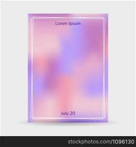 Fluid colors background, blurred background, poster, purple, pink gradient banner vector illustration. Fluid colors background, blurred background, poster, purple, pin